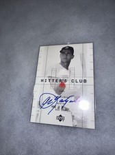 Carl Yastrzemski (1999 Upper Deck) Hitter's Club Autograph Card, Red Sox, HOF