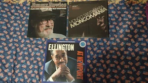 3 LP LOT- Classic Jazz: Duke Ellington, Jimmy Rowles, Mongo Santamaria- Columbia - Picture 1 of 11