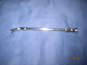 NEW LONG CHROME SPOKE AND NIPPLE FOR MGB 14" 60 SPOKE CHROME WIRE WHEEL ***EB100 - Picture 1 of 1