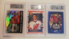Martin Brodeur BGS 9 1998-99 UD Starquest Blue 2007-08 OPC 1990-91 SCORE rookie