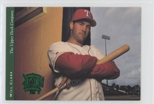 1994 Upper Deck Iooss Collection All-Star Jumbos Will Clark Dean Palmer #22
