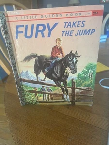 Fury Takes The Jump kleines goldenes Buch #336 - Bild 1 von 2