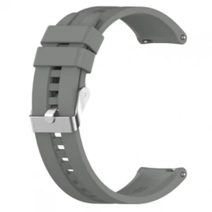 Bracelet Montre Pour Huawei Montre 3 GT2 Pro 2E Honor Magic GS Dream 22 MM Gris - Photo 1 sur 1