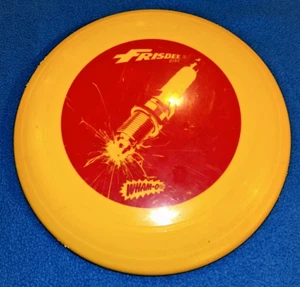 Wham-O Frisbee Disco Giallo e Rosso con Candela Arte Giocattolo Volante Regolare - Foto 1 di 6