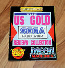 Sega Master System Reviews Collection Booklet PaperBoy Indianna Jones Gauntlet 