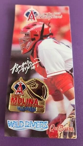 MLB ANAHEIM ANGELS STADIUM BENGIE MOLINA GIVEAWAY PIN ~ Free Shipping! - Imagen 1 de 9