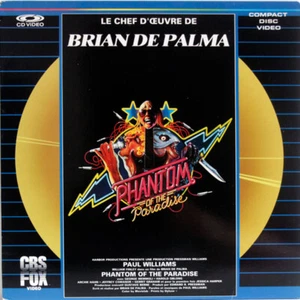 PHANTOM OF THE PARADISE VO ST PAL LASERDISC Paul Williams, William Finley - Bild 1 von 1