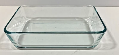 Pyrex 7210 3-Cup Rectangle Baking Dish Blue Tint 7.25" x 5.25" x 2" - Image 1 of 4