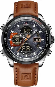 Luxury Men's Military Watch - Stylish, Water-Resistant & Dual Display Function - Picture 1 of 9
