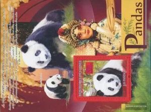 Guinea Block 1531 (kompl. Ausgabe) postfrisch 2008 Pandas - Bild 1 von 1