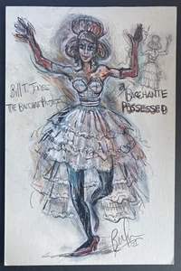 Charles Berliner Original Costume Design Art for Bill T. Jones Bacchae Project - Picture 1 of 6