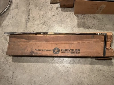 NOS Mopar 1966 Chrysler Newport Left Upper Grille Frame - Image 1 of 2