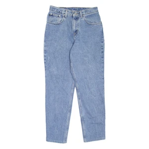 RALPH LAUREN POLO JEANS COMPANY jeans donna blu regular mamma W26 L26 - Foto 1 di 6