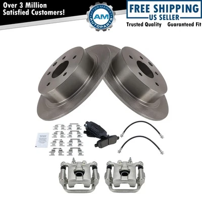 Kit de pastillas de freno trasero y rotor cerámico para Nissan Sentra 2007-2012 Foto 1 de 4