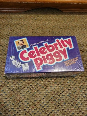 Celebrity Piggy Dice Game Milton Bradley 1978 Peter Marshall SEALED - Image 1 of 3