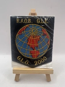 RAOB GLE GLO 2000 Royal Antediluvian Order of Buffaloes Blazer Badge - Picture 1 of 8