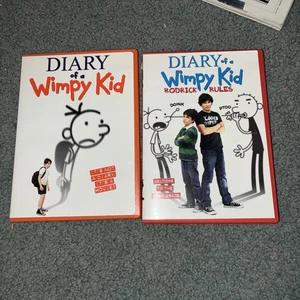 Diary Of A Wimpy Kid + Diary Of A Wimpy Kid Rodrick Rules **2 DVD BUNDLE**MINT* - Picture 1 of 5