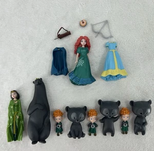Disney Spielset BRAVE MagiClip MERIDA ELINOR Bärenanzug Triplett Brüder 15 Teile - Bild 1 von 15
