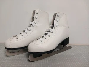 Patines de hielo Oxelo Oxylane talla 3 del Reino Unido buenos para principiantes - Imagen 1 de 20