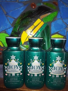 3x BATH & BODY WORKS JOY SUGARED SNICKERDOODLE SUPER SMOOTH BODY LOTION LOT x3 - Picture 1 of 1