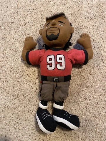 Bleacher Creatures NFL Tampa Bay Bucs Warren Sapp 14” Plush Figure Cover