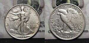 1920 P Walking Liberty Half Dollar 50c Cleaned Better Date Circulated