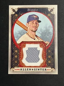 2023 Topps Allen & Ginter GU Relikt Cavan Biggio Toronto blau Jays - Bild 1 von 1