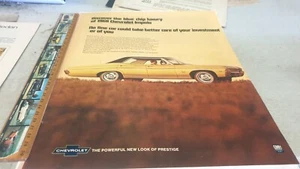 1968 CHEVROLET IMPALA  Original Australian  Sales Advert RARE - Picture 1 of 1