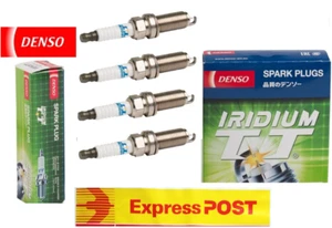 DENSO IK20TT Iridium TT Spark Plug x 4 For Volkswagen Polo 9N BUD 1.4L 2006-2010 - Picture 1 of 4