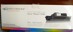 NIB Media Sciences MS636K-HC Compatible Laser Toner- Black for Xerox Phaser 6360 - Picture 1 of 1