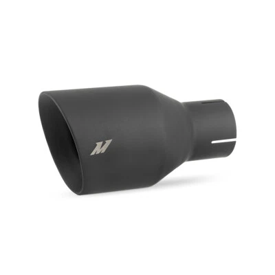 Mishimoto Double-Wall Exhaust Tip, 2.5" Inlet, Black - image 1 of 4