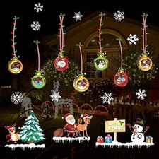 Decorazioni Natalizie Online.Decorazioni Natalizie Natale Adesivo Per Finestre Acquisti Online Su Ebay