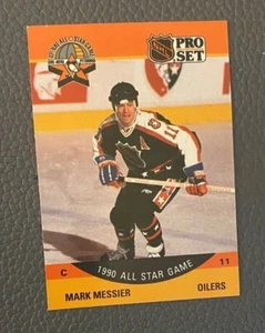 1990 Pro Set #349 Mark Messier card, Edmonton Oilers HOF - Picture 1 of 2