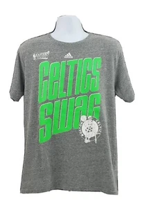 Camiseta Adidas Boston Celtics Para Hombre Grande Swag Finales Conferencia Este Adulto A08  - Imagen 1 de 5