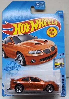 Pontiac GTO #5/10 2006 Hot Wheels nuevo de fábrica/Malasia nuevo para 2021 Foto 1 de 3