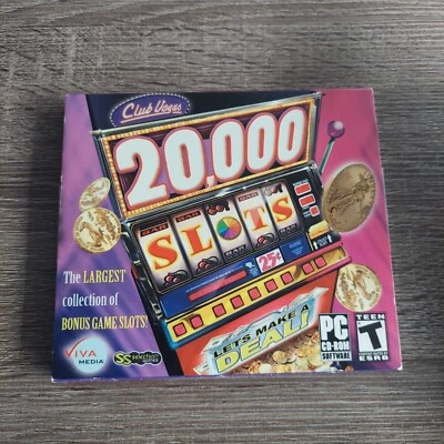 Club Vegas 20,000 Slots 3-Pack Video Game (PC DVD-ROM Software)  - Image 1 of 4