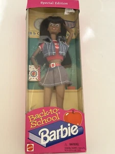 1996 Back To School Barbie Doll NIB Black AA Special Edition - Picture 1 of 8