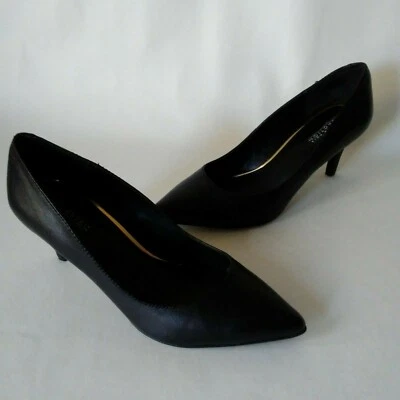 Kenneth Cole Reaction Women's Pointed Toe Pumps Vegan Faux Leather Heels 7.5 M - Image 1 of 4