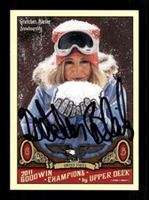 GRETCHEN BLEILER SIGNED 2011 GOODWIN CHAMPIONS #34 ON-CARD AUTO SNOWBOARDING