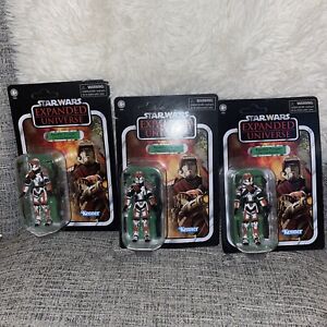 Star Wars The Vintage Collection Republic Trooper Figure 2022 Unpunched Lot of 3