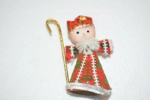 Vintage WISEMAN Wise Man Nativity Japan CHRISTMAS Tree ORNAMENT Village Old - Picture 1 of 1