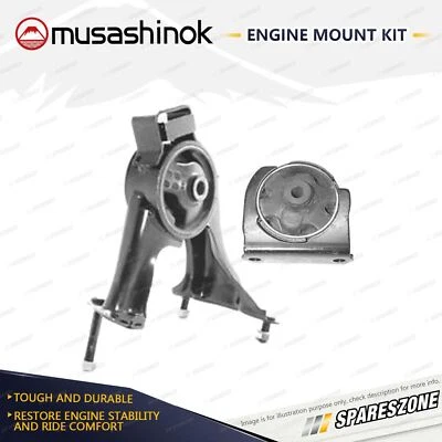 Front + Rear Engine Mount Kit for Toyota Celica ZZT231 1.8L 2ZZGE 99-06 Auto - image 1 of 2
