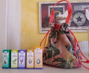 Essenza Just menta limone lavanda olio Tea Tree relax attivatore essenziale bors - Bild 1 von 1