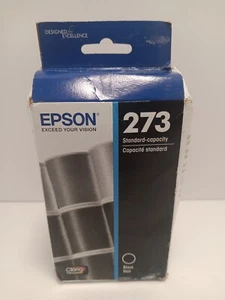 Original OEM Epson 273 schwarz T273020 Tinte XP600 XP610 XP800 Ablaufdatum 12/2023 - Bild 1 von 5