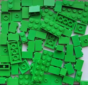NEW 💥 50/100 pcs Lego Bulk Lot Pack, Sorted by Color! Bricks Block Plate BONUS