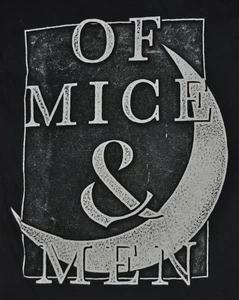 t-shirt medium of mice and men novel john steinbeck 18.5 inches pit to pit - Picture 1 of 3