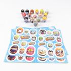 Lot of 16 Mighty Beanz Flip Roll n Race From Blind Bags Incl Beanz Stickers 2017