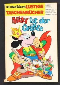 LTB Nr. 9 Micky ist der Größte 1. Auflage Lustige Taschenbücher original - Bild 1 von 9