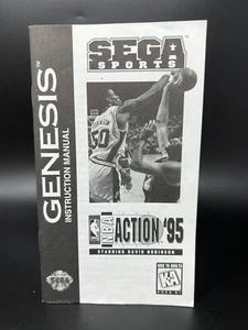 NBA Action '95 Starring David Robinson (Sega Genesis) *NUR ANLEITUNG* - Bild 1 von 2