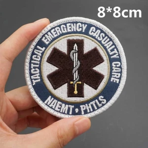NAEMT-PHTLS "TACTICAL EMERGENCY CASUALTY CARE" BESTICKTER AUFBÜGELFLICKEN... - Bild 1 von 1